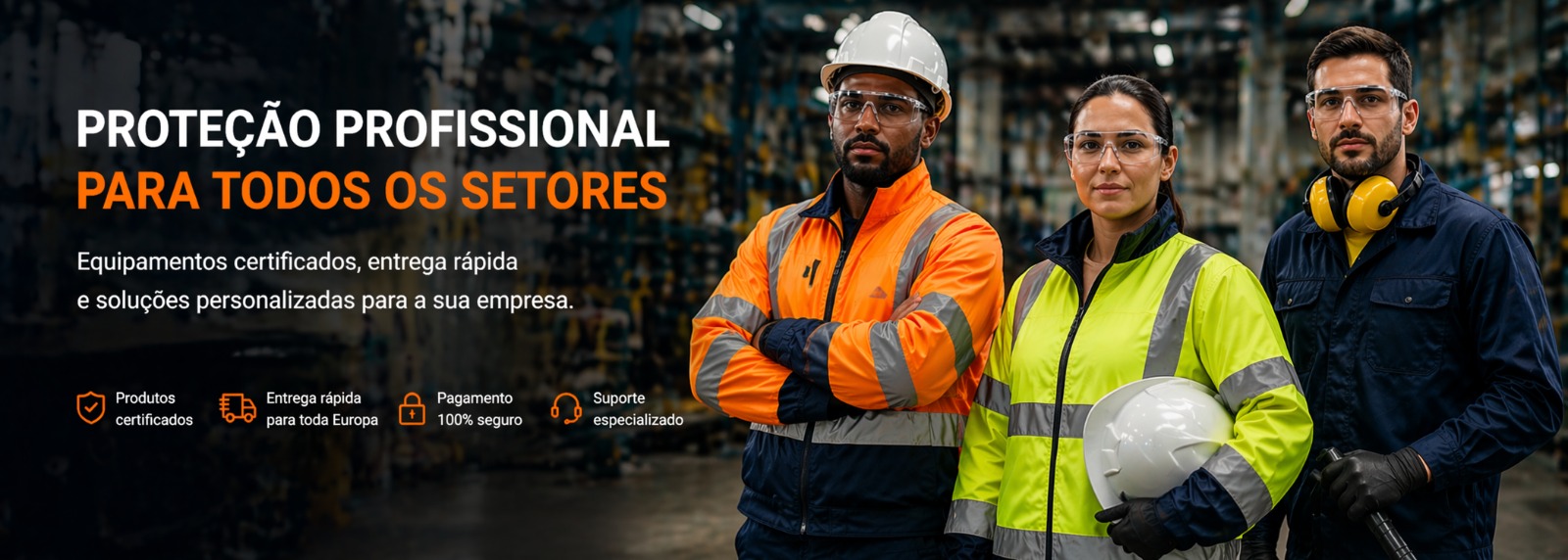 Protecao Profissional para todos os setores