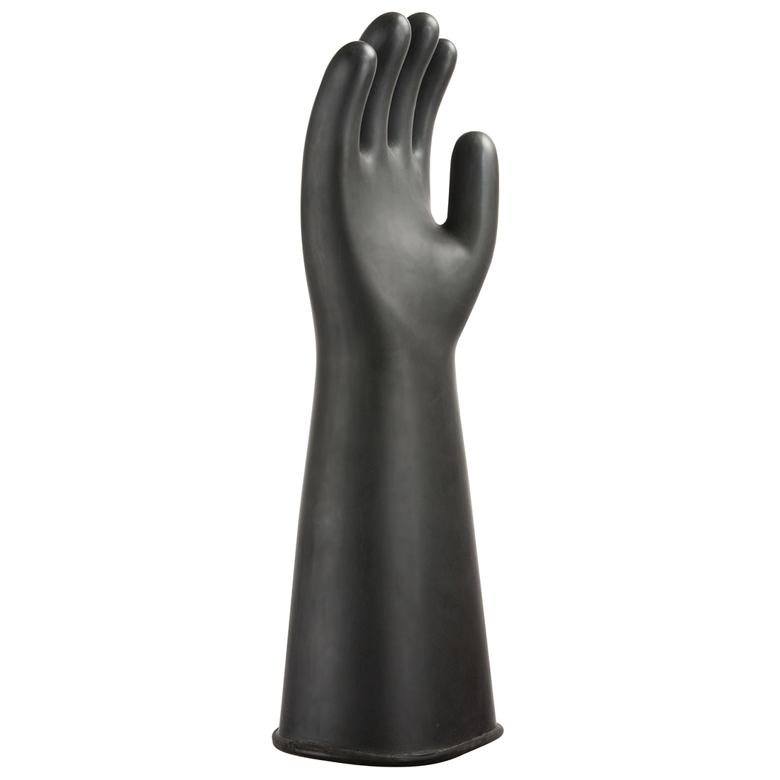 A802 - Luva Robusta Borracha Látex Preto