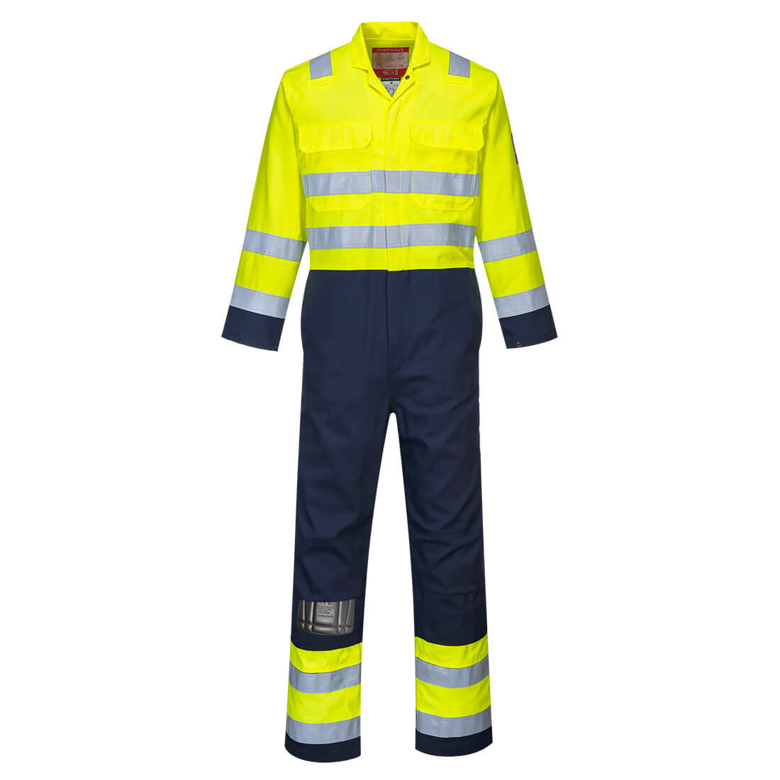BIZ7 - Fato de Macaco Bizflame Work Hi-Vis Anti-Static