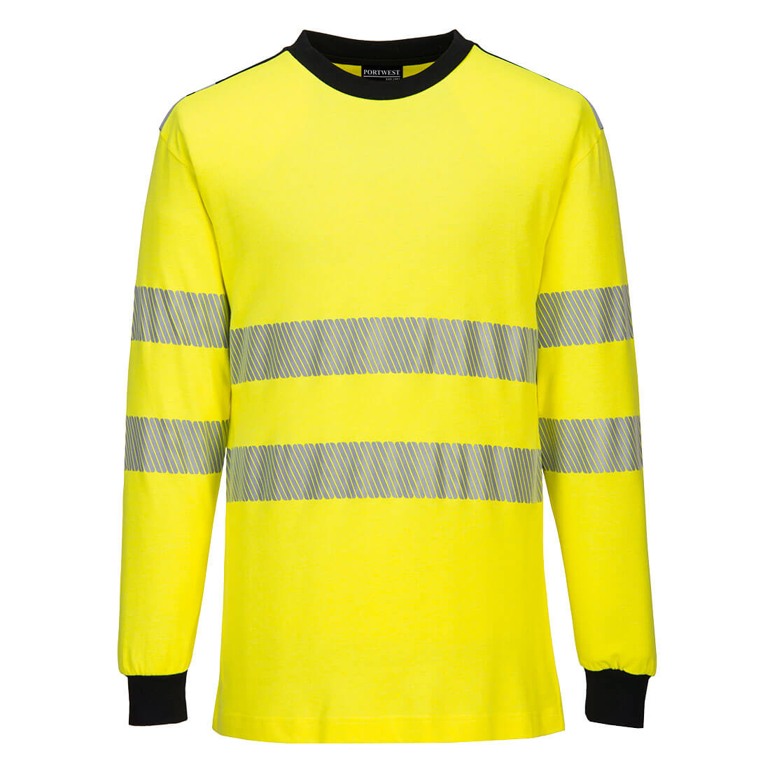 FR701 - T-Shirt de manga comprida PW3 Modaflame Knit Hi-Vis FR